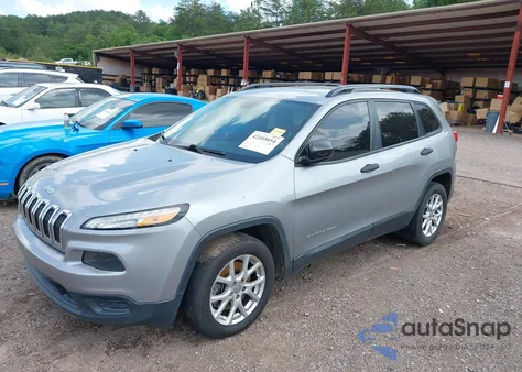 2016 Jeep Cherokee Sport from USA, damaged, VIN 1C4PJLAB7GW165838